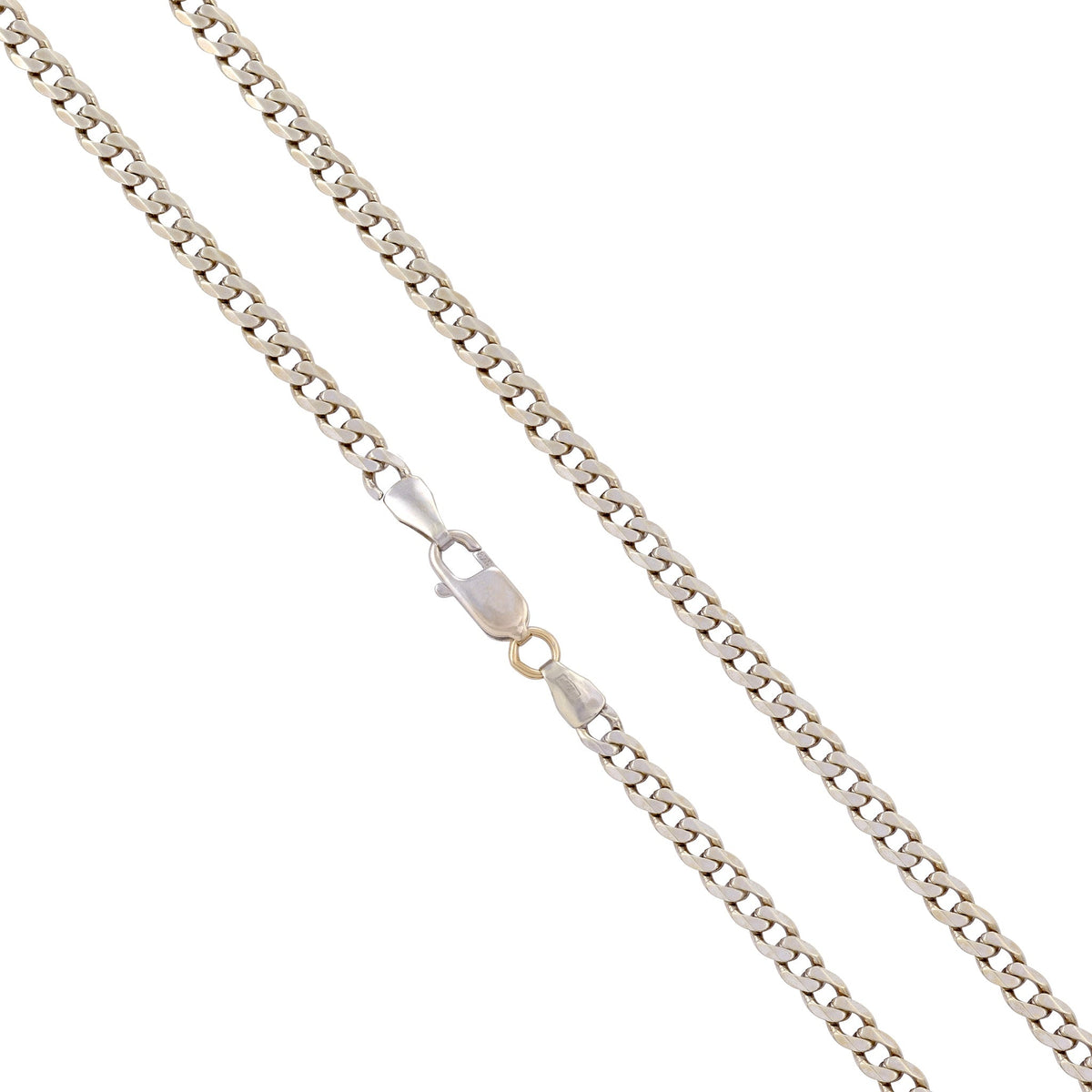 9ct white gold chain 02033062 - FJewellery