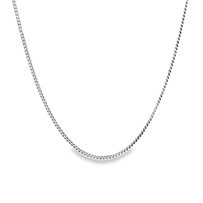 9ct white gold second - hand necklace 09000839 - FJewellery
