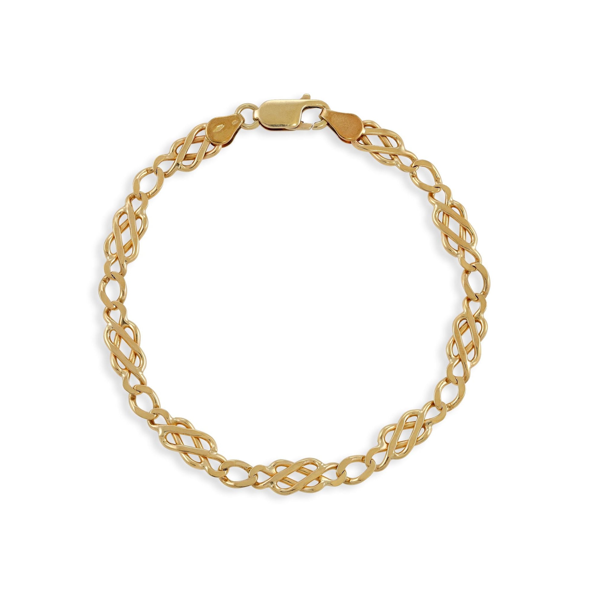 9ct yellow gold bracelet 06003924 - FJewellery