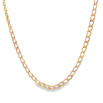 9ct yellow gold chain 06004177 - FJewellery