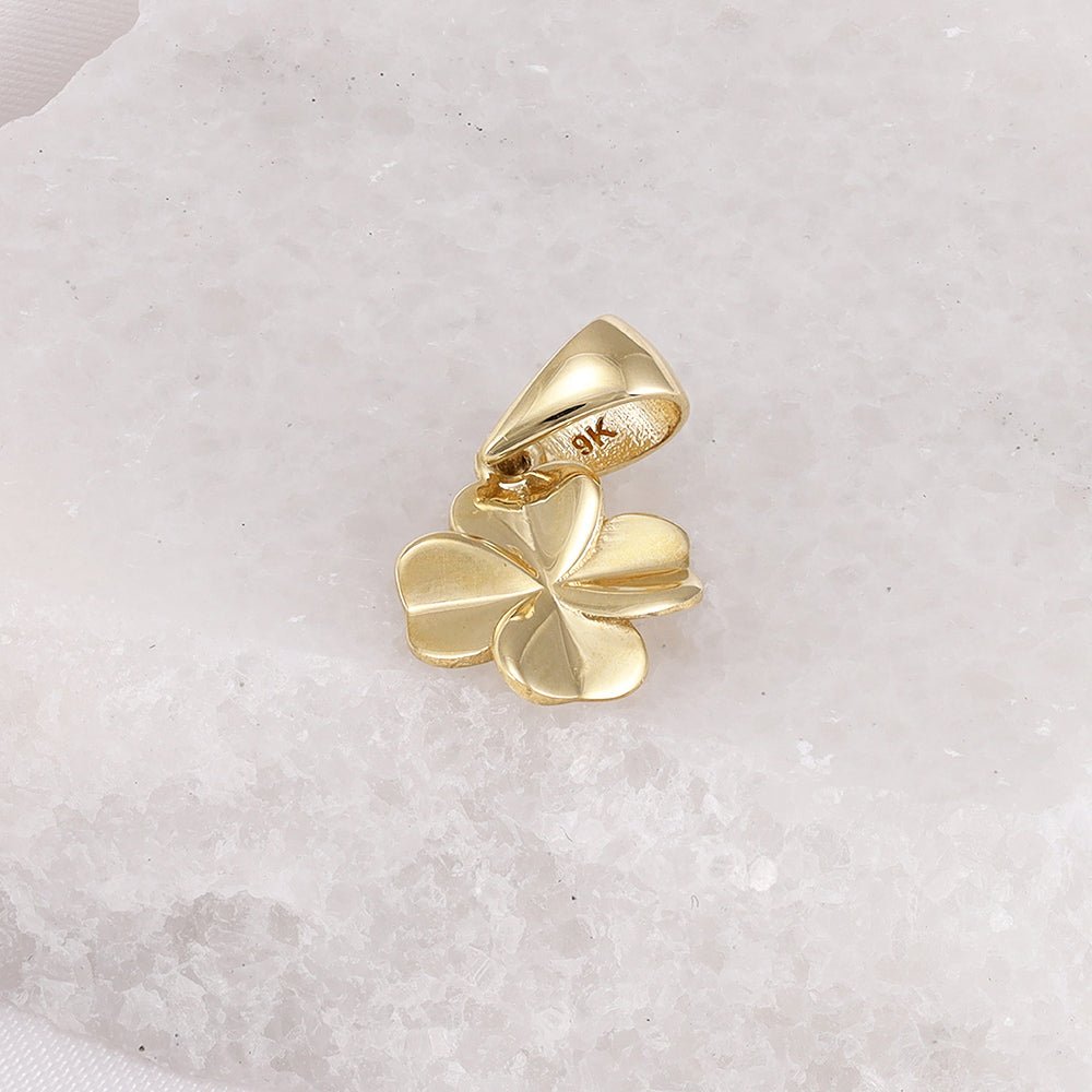 9ct Yellow Gold Clover Pendants PD60 - 9 - 36 - 20 - FJewellery