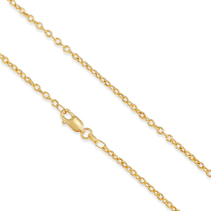 9ct yellow gold MUM chain 11000117 - FJewellery