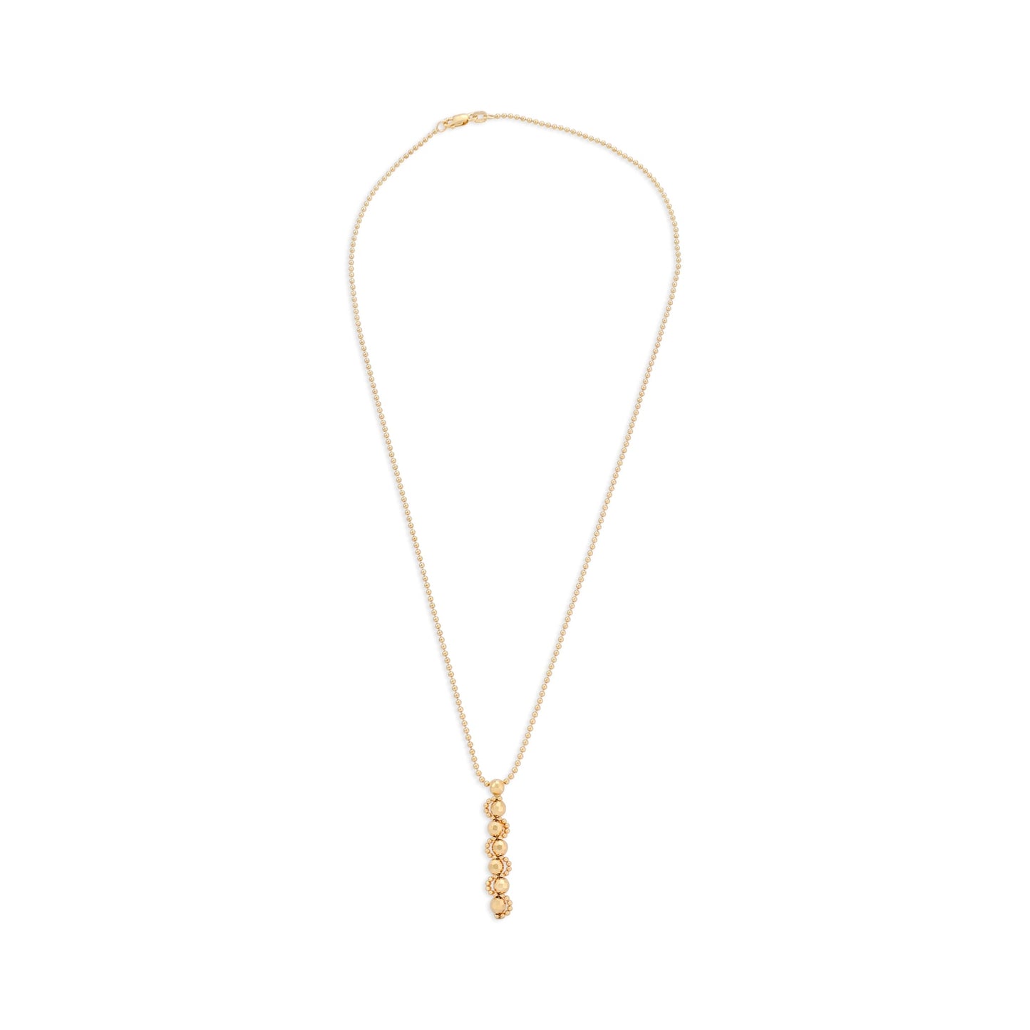 9ct yellow gold necklace 12000048 - FJewellery