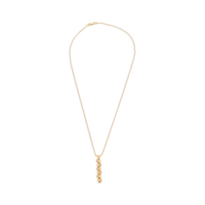 9ct yellow gold necklace 12000048 - FJewellery