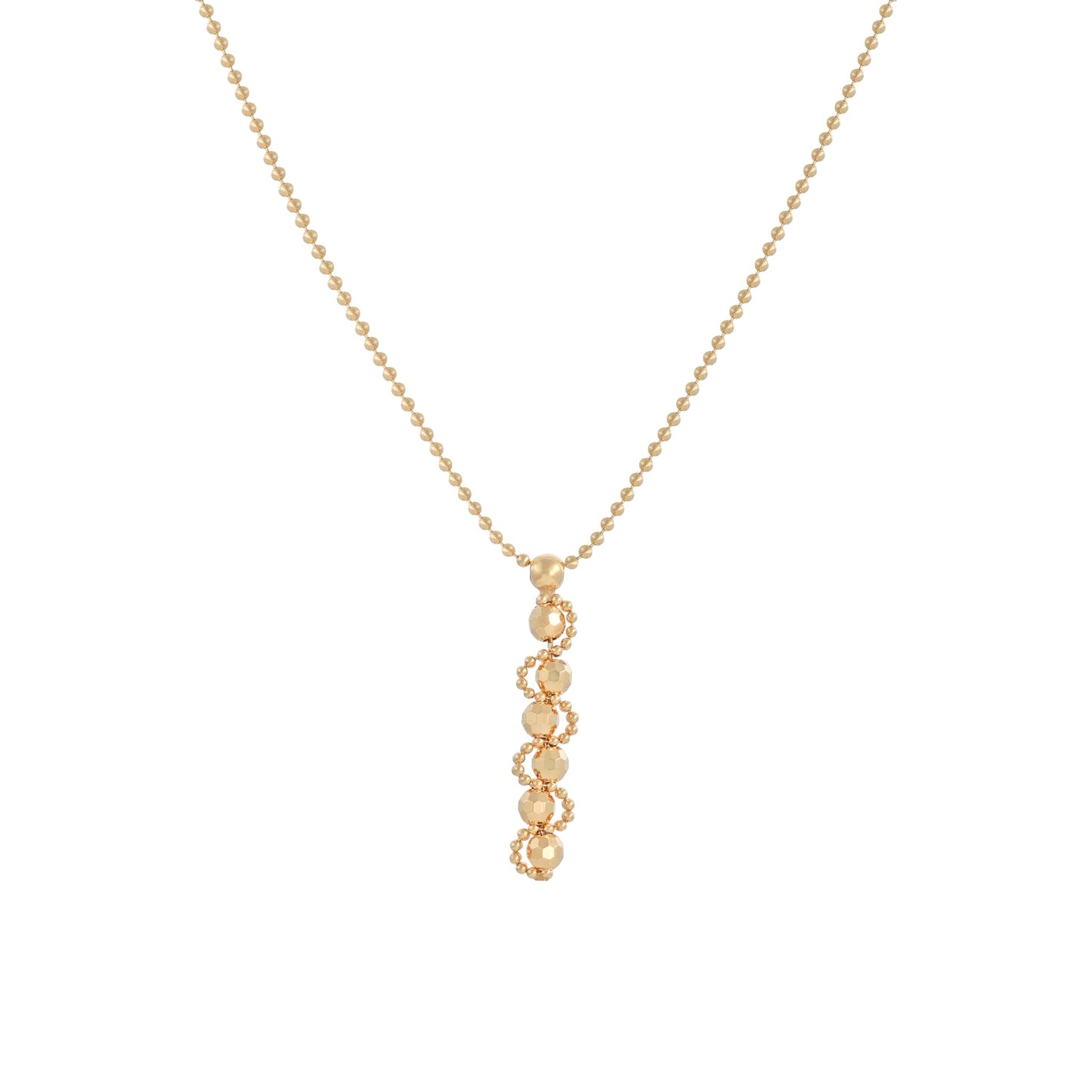 9ct yellow gold necklace 12000048 - FJewellery