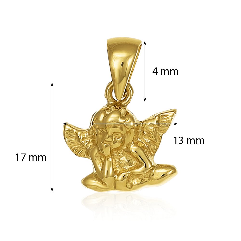 9ct Yellow Gold Pendants PD60 - 9 - 33 - 32 - FJewellery