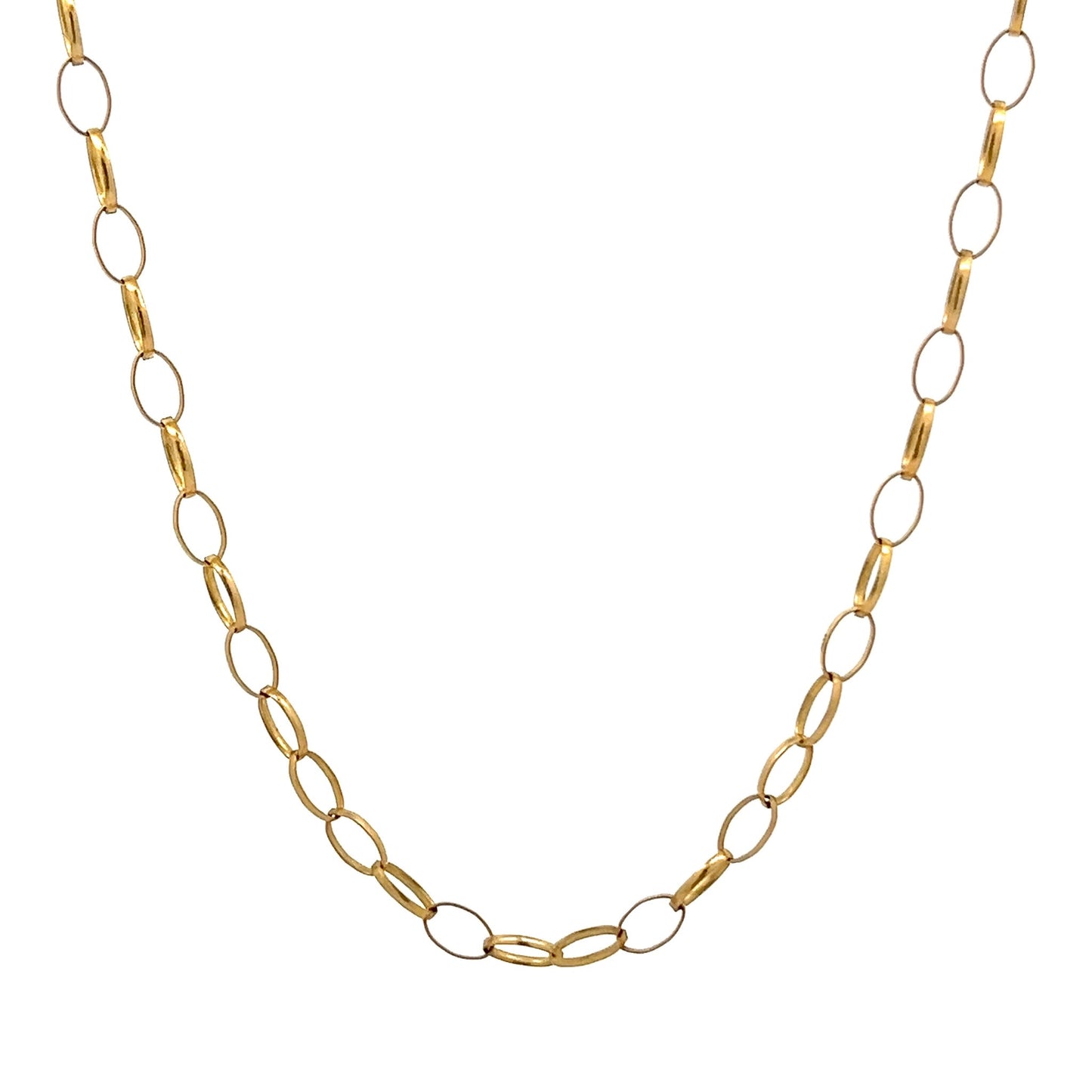 9ct yellow gold pre - loved chain 05002000 - FJewellery
