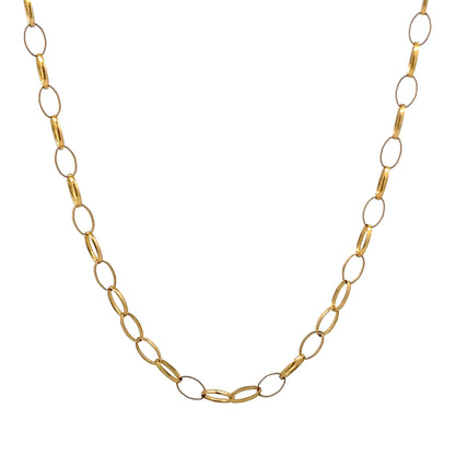 9ct yellow gold pre - loved chain 05002000 - FJewellery