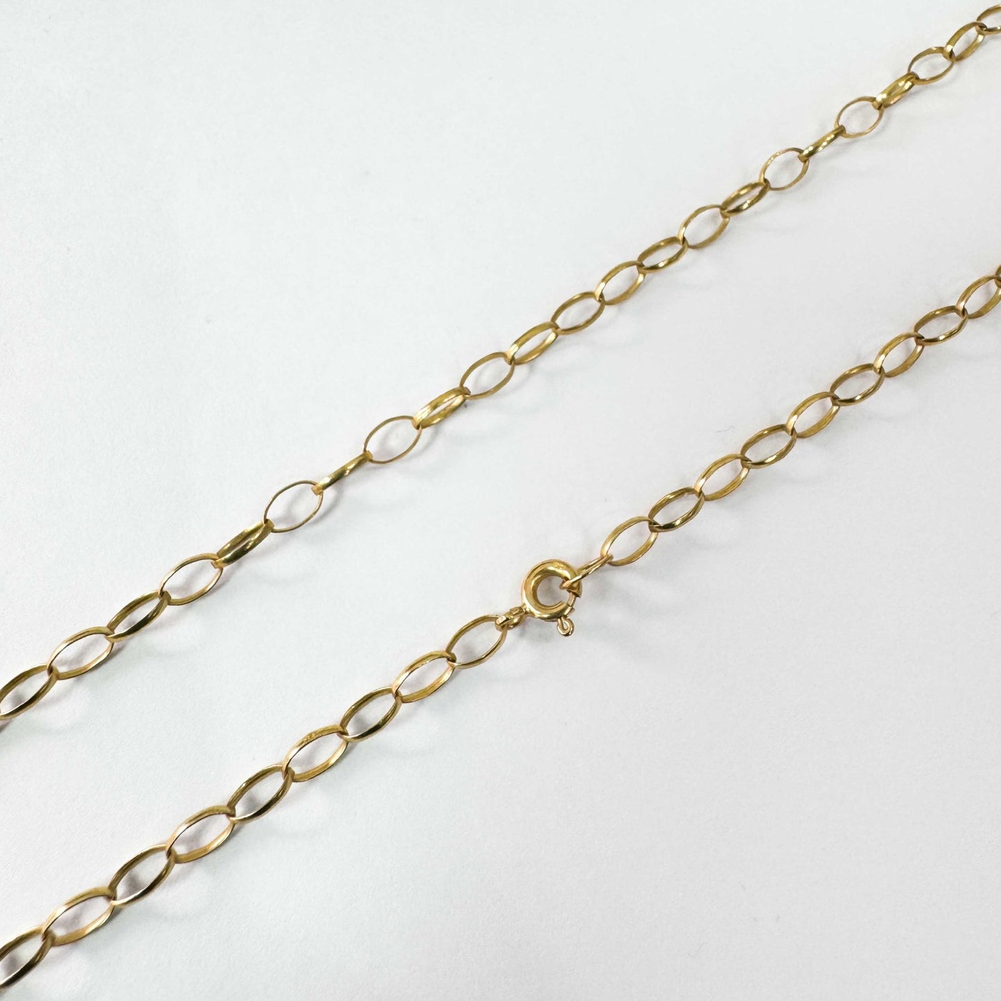 9ct yellow gold pre - loved chain 05002000 - FJewellery