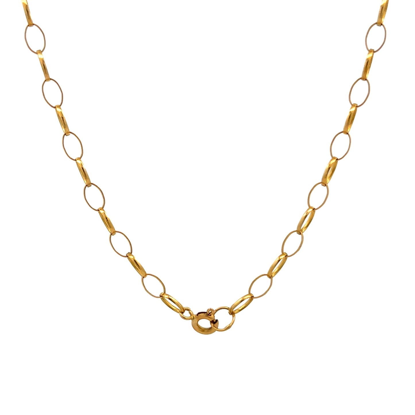 9ct yellow gold pre - loved chain 05002000 - FJewellery