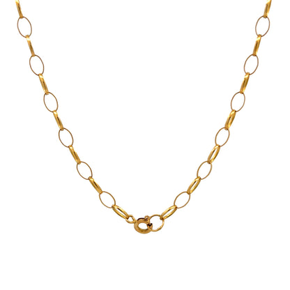 9ct yellow gold pre - loved chain 05002000 - FJewellery