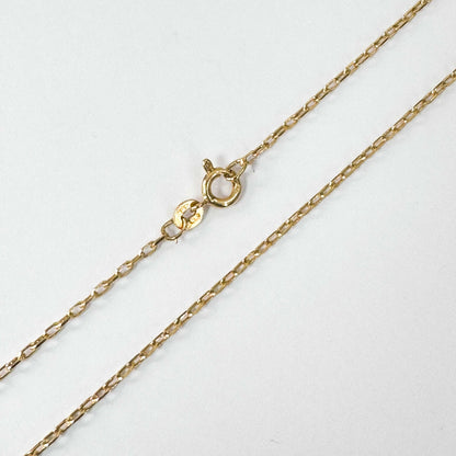 9ct yellow gold pre - loved chain 06004491 - FJewellery
