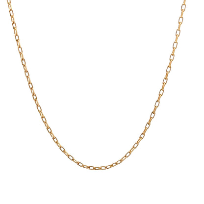 9ct yellow gold pre - loved chain 06004491 - FJewellery