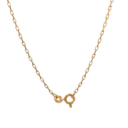 9ct yellow gold pre - loved chain 06004491 - FJewellery