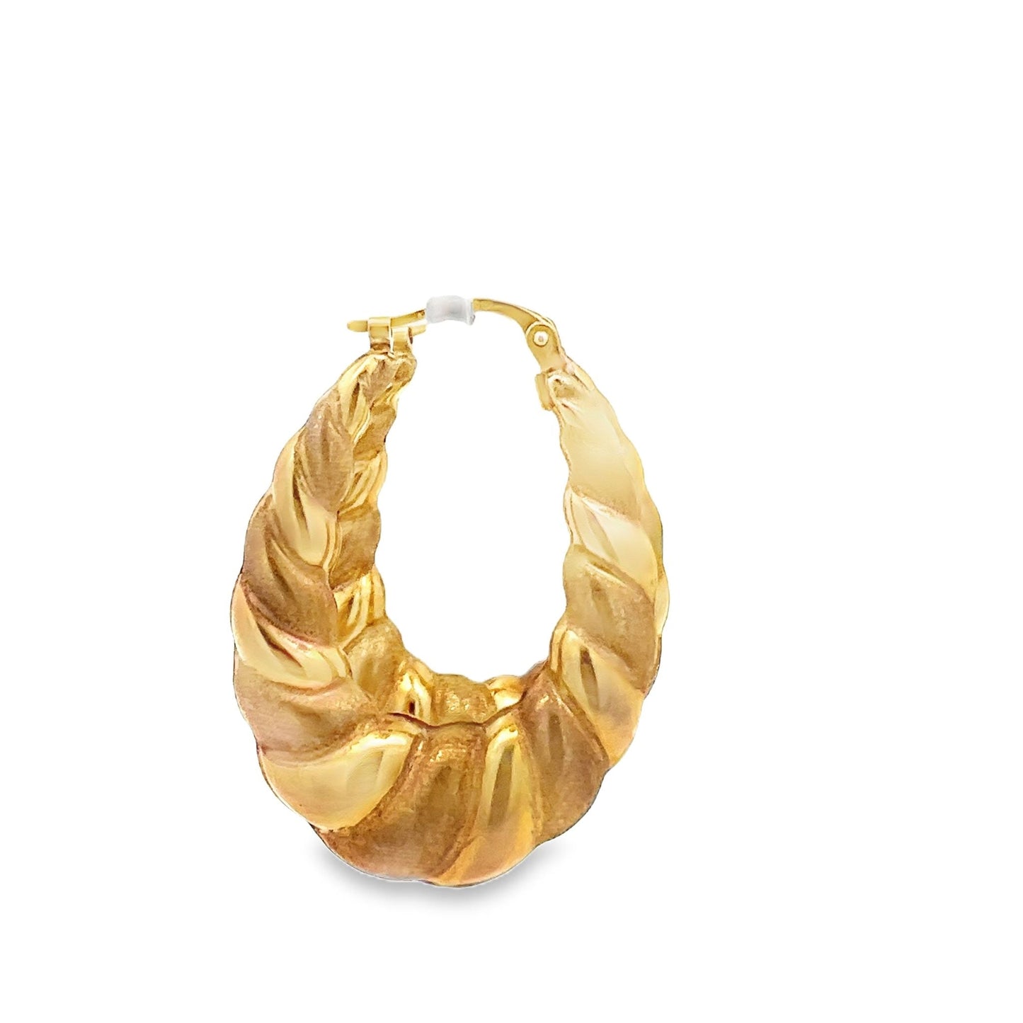 9ct yellow gold pre - loved earrings 06003654 - FJewellery