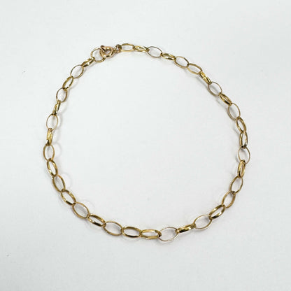 9ct yellow gold pre - owned bracelet 05002002 - FJewellery