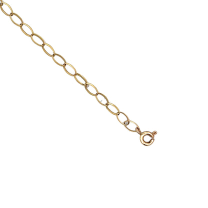 9ct yellow gold pre - owned bracelet 05002002 - FJewellery