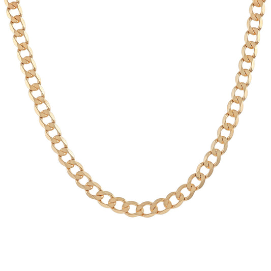9ct yellow gold pre - owned chain 00006925 - FJewellery