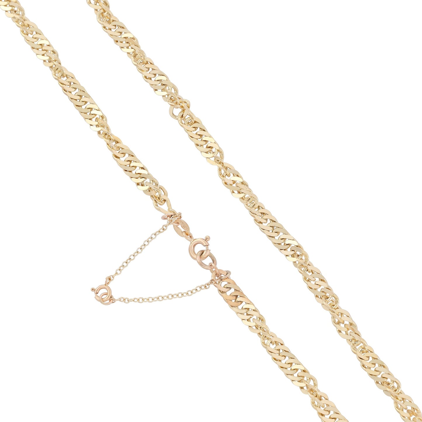 9ct yellow gold pre - owned chain 06004071 - FJewellery