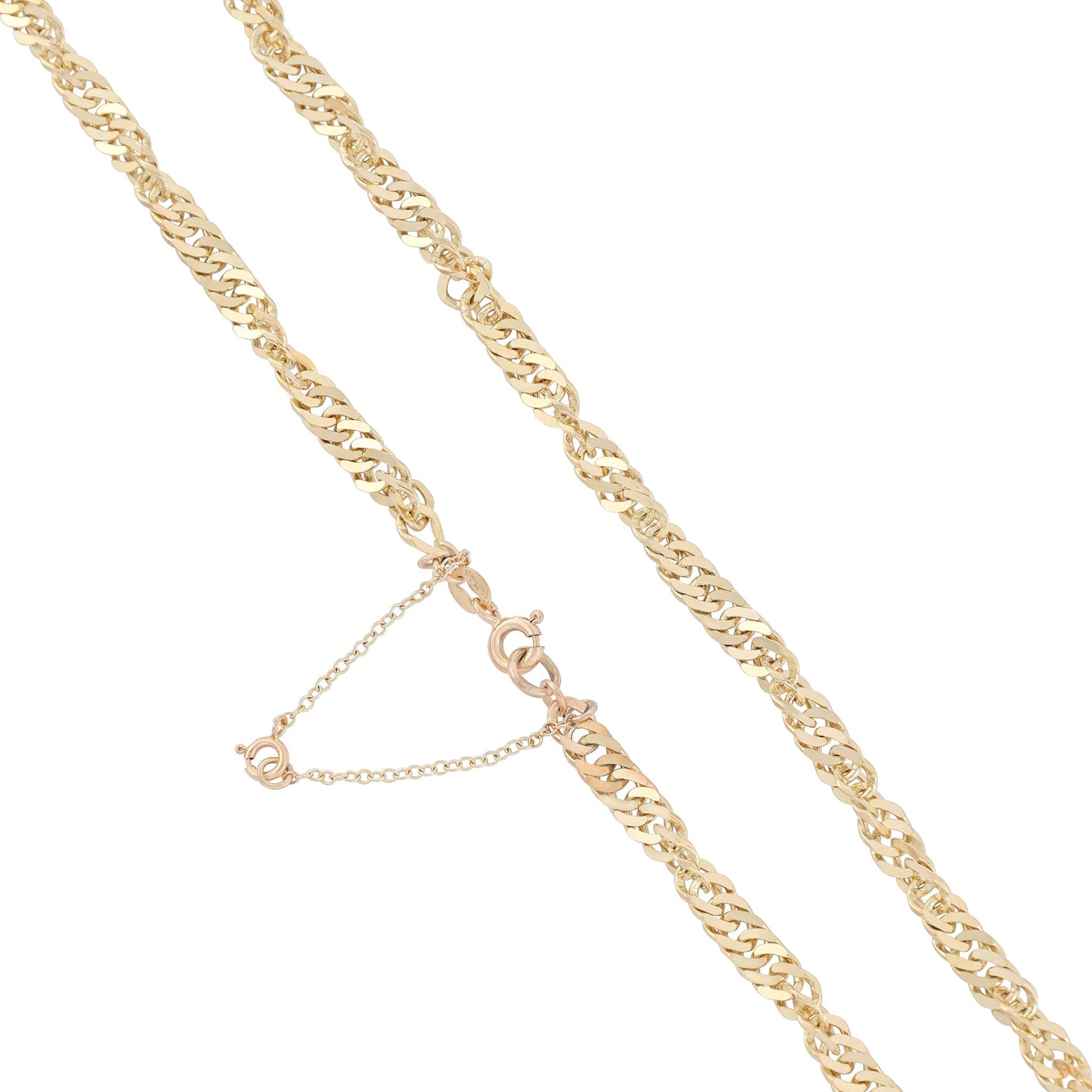 9ct yellow gold pre - owned chain 06004071 - FJewellery