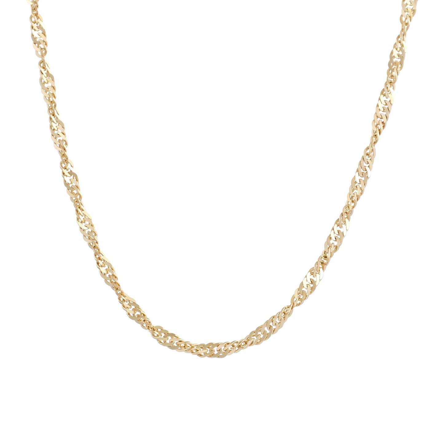 9ct yellow gold pre - owned chain 06004071 - FJewellery