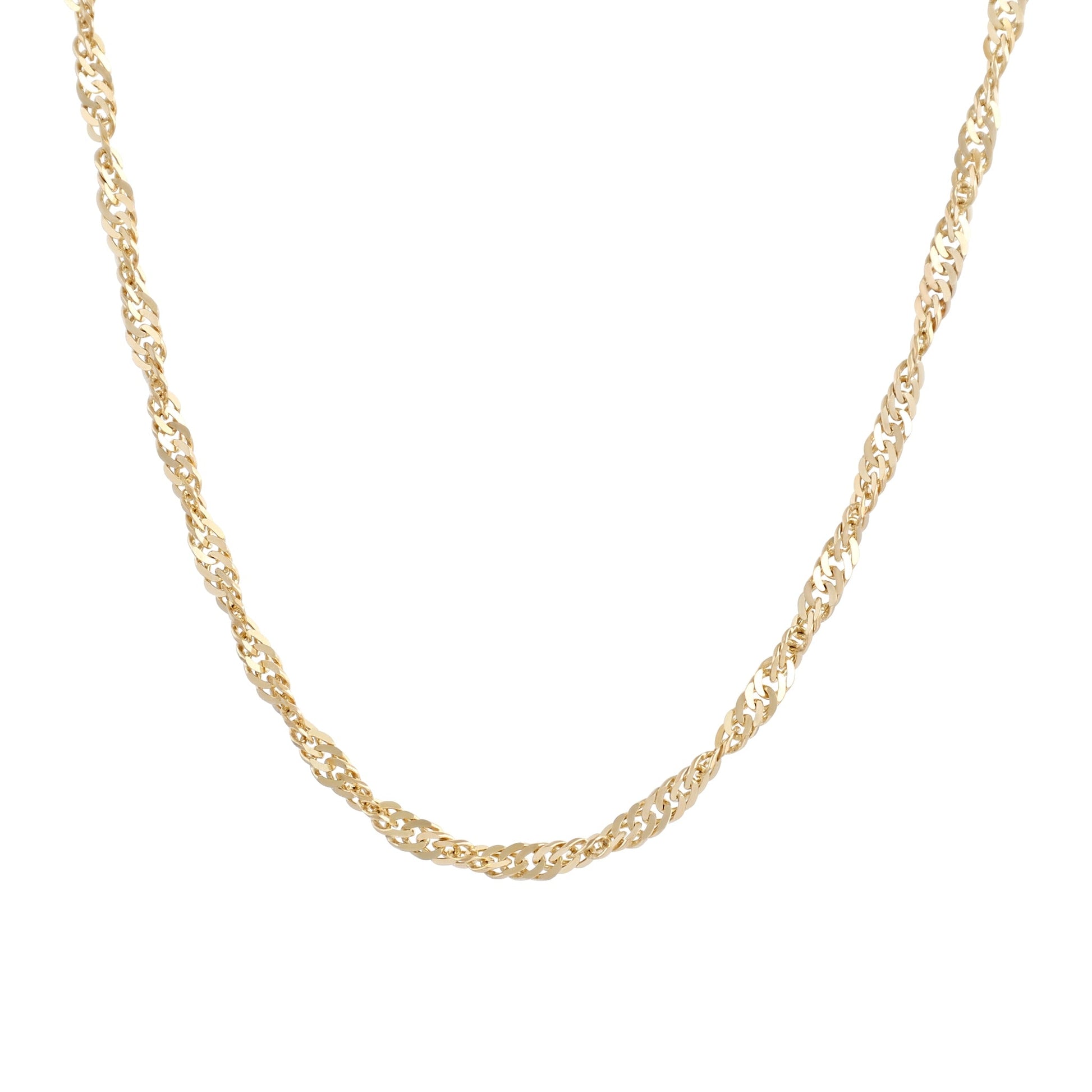 9ct yellow gold pre - owned chain 06004071 - FJewellery