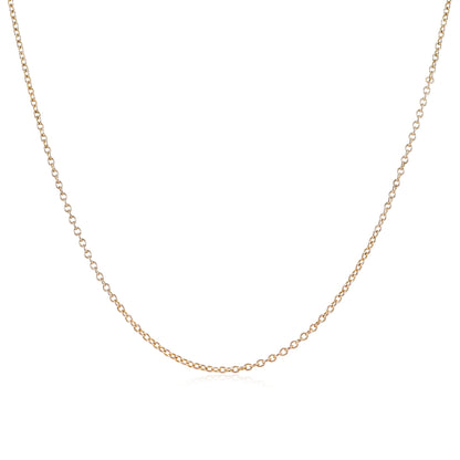 9ct yellow gold pre - owned chain 08001581 - FJewellery