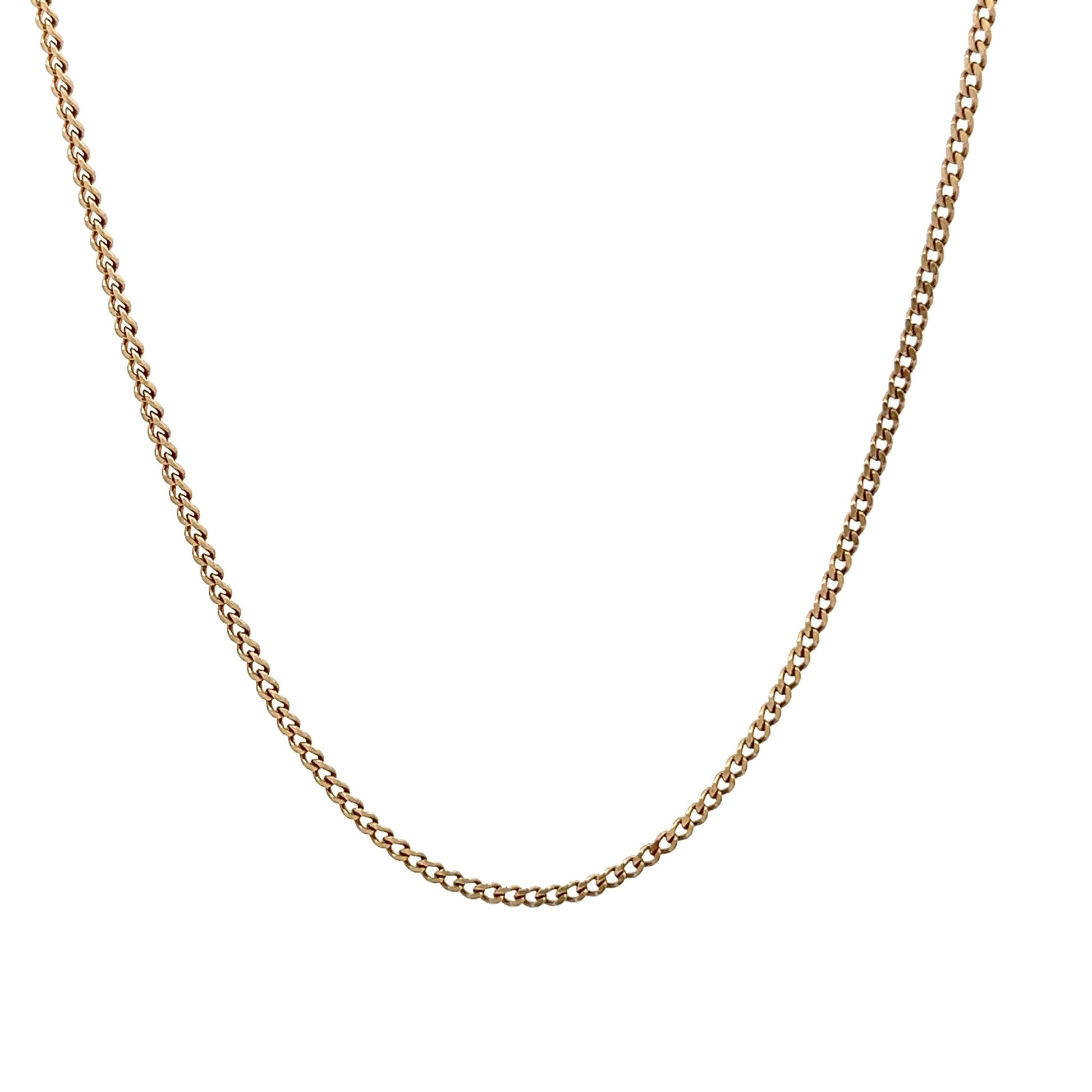 9ct yellow gold pre - owned chain 12000549 - FJewellery