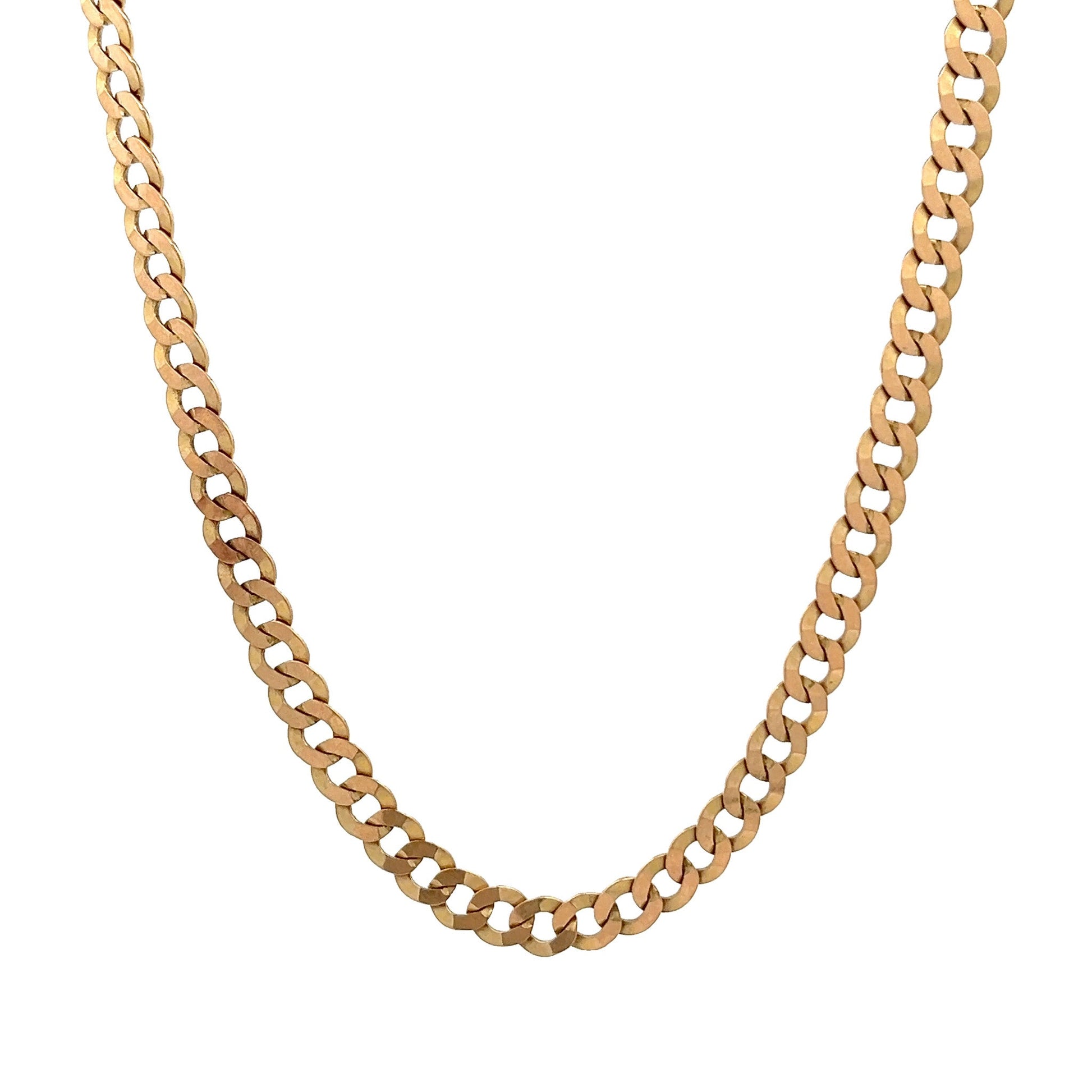 9ct yellow gold pre - owned chain 12000562 - FJewellery