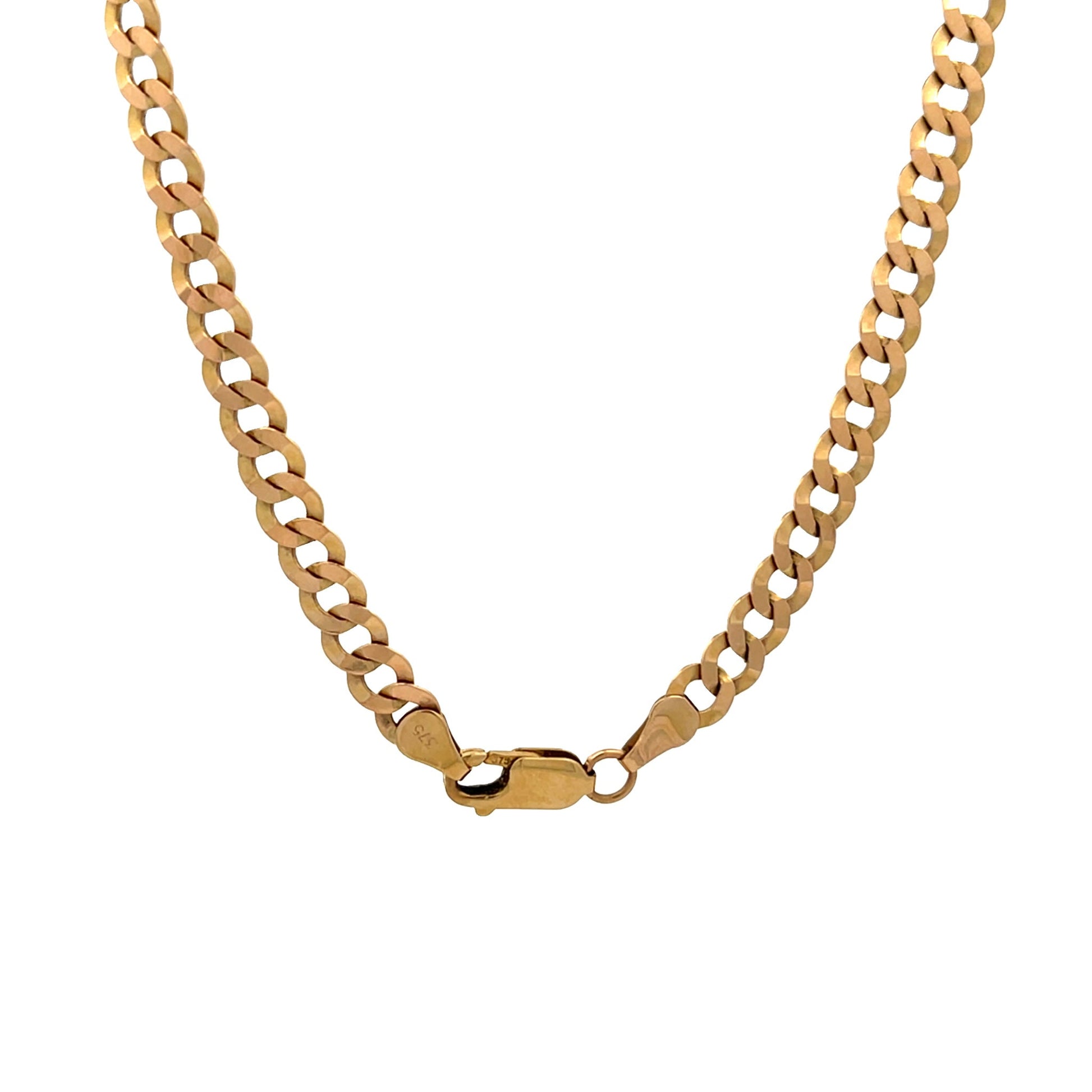 9ct yellow gold pre - owned chain 12000562 - FJewellery