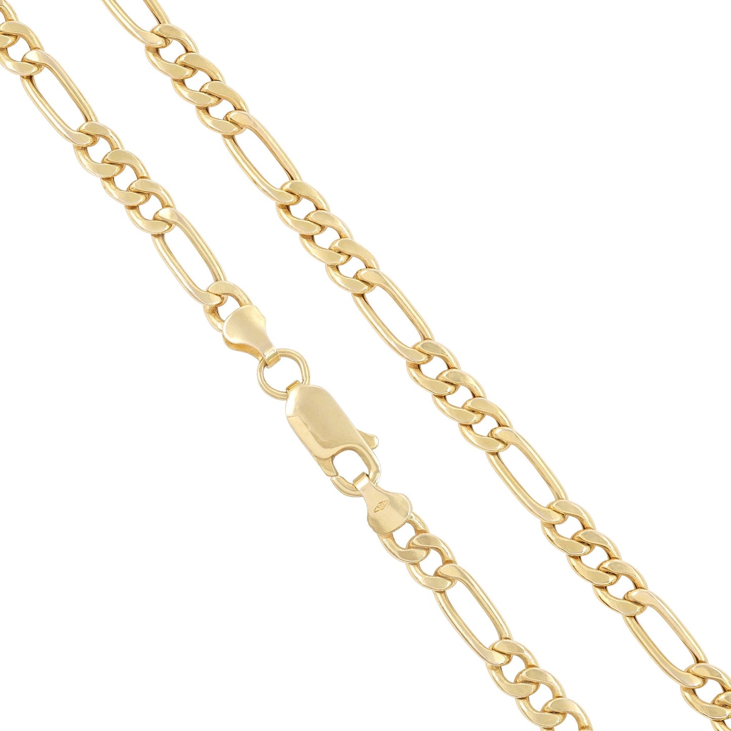 9ct Yellow Gold Pre - owned Figaro Chain 02033077 - FJewellery