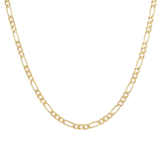 9ct Yellow Gold Pre-owned Figaro Chain 02033077 - FJewellery