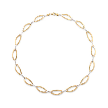 9ct yellow gold pre - owned necklace 08001634 - FJewellery