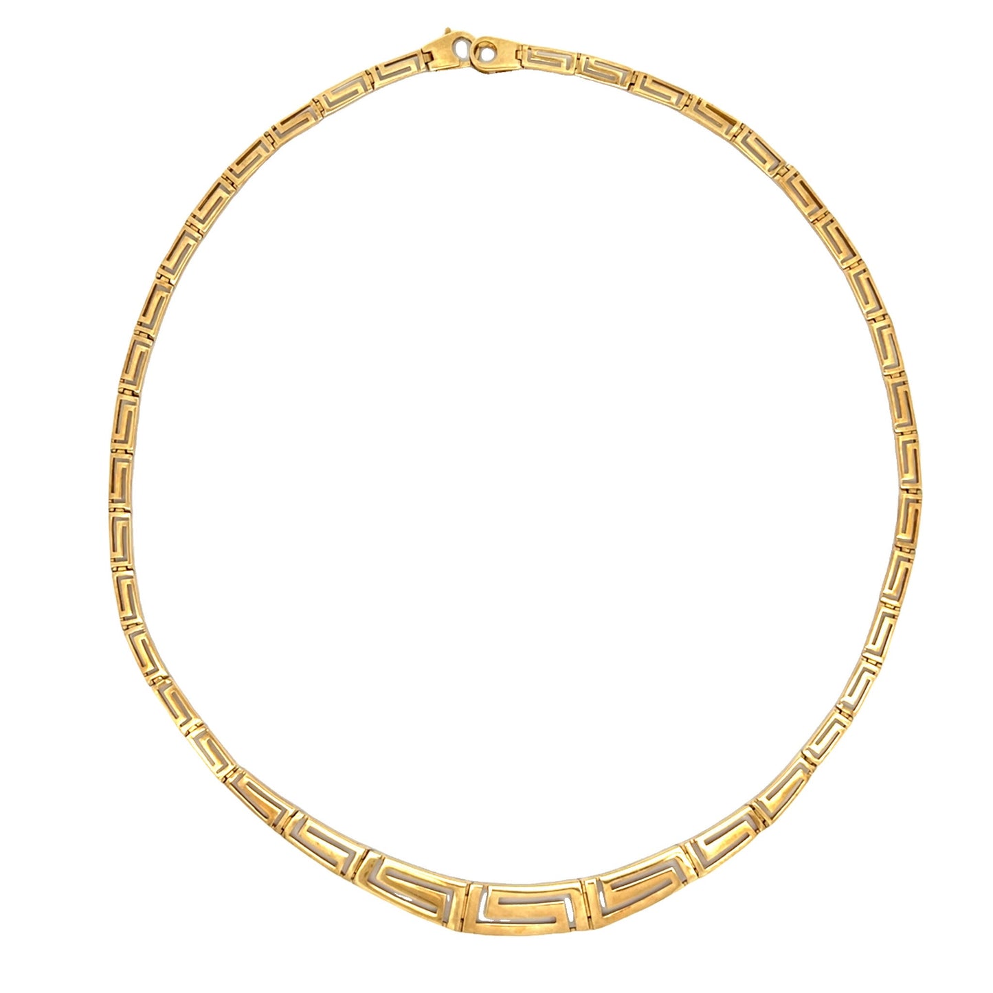 9ct yellow gold pre - owned necklace FCP03002355 - 1 - FJewellery