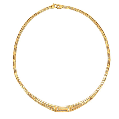 9ct yellow gold pre - owned necklace FCP03002355 - 1 - FJewellery