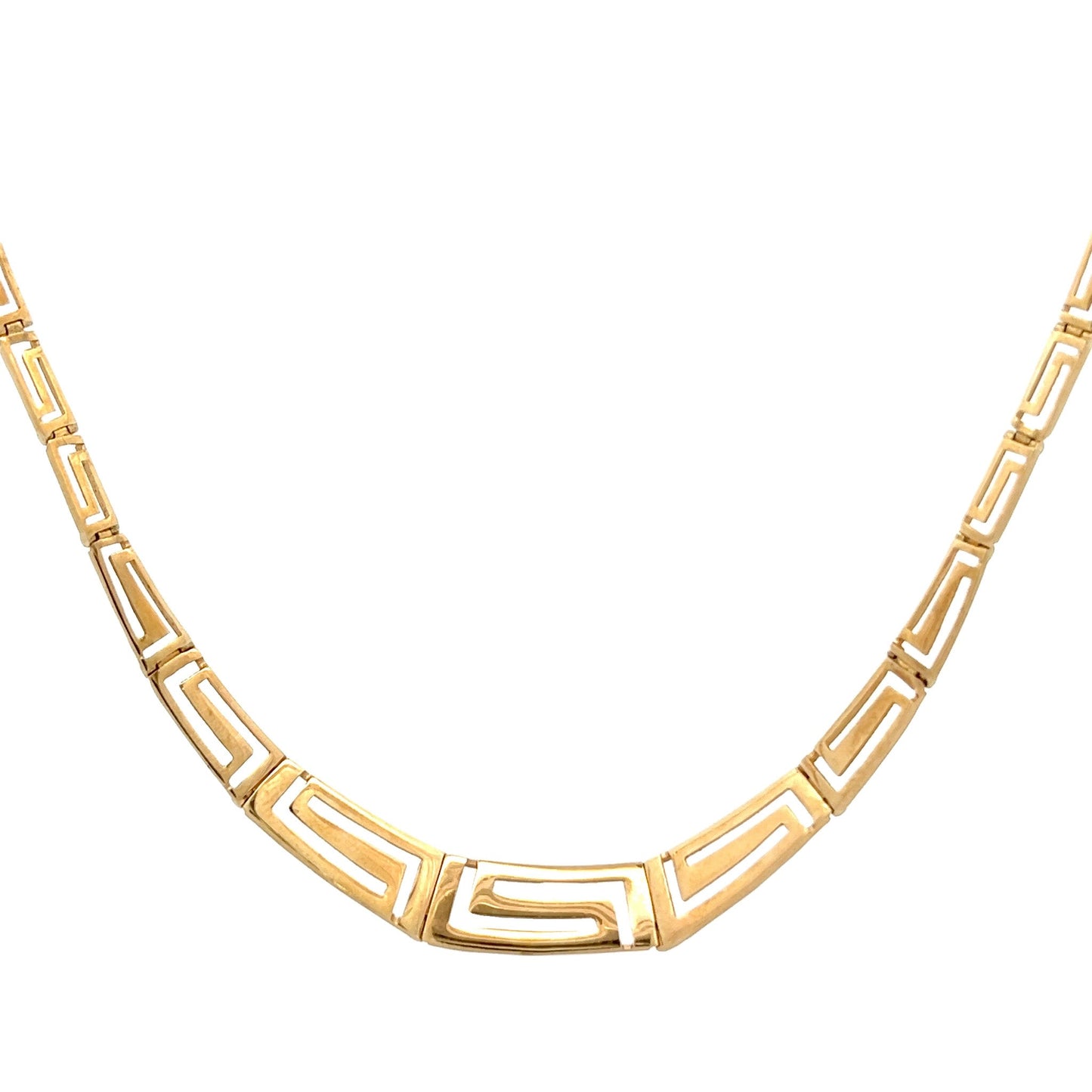 9ct yellow gold pre - owned necklace FCP03002355 - 1 - FJewellery