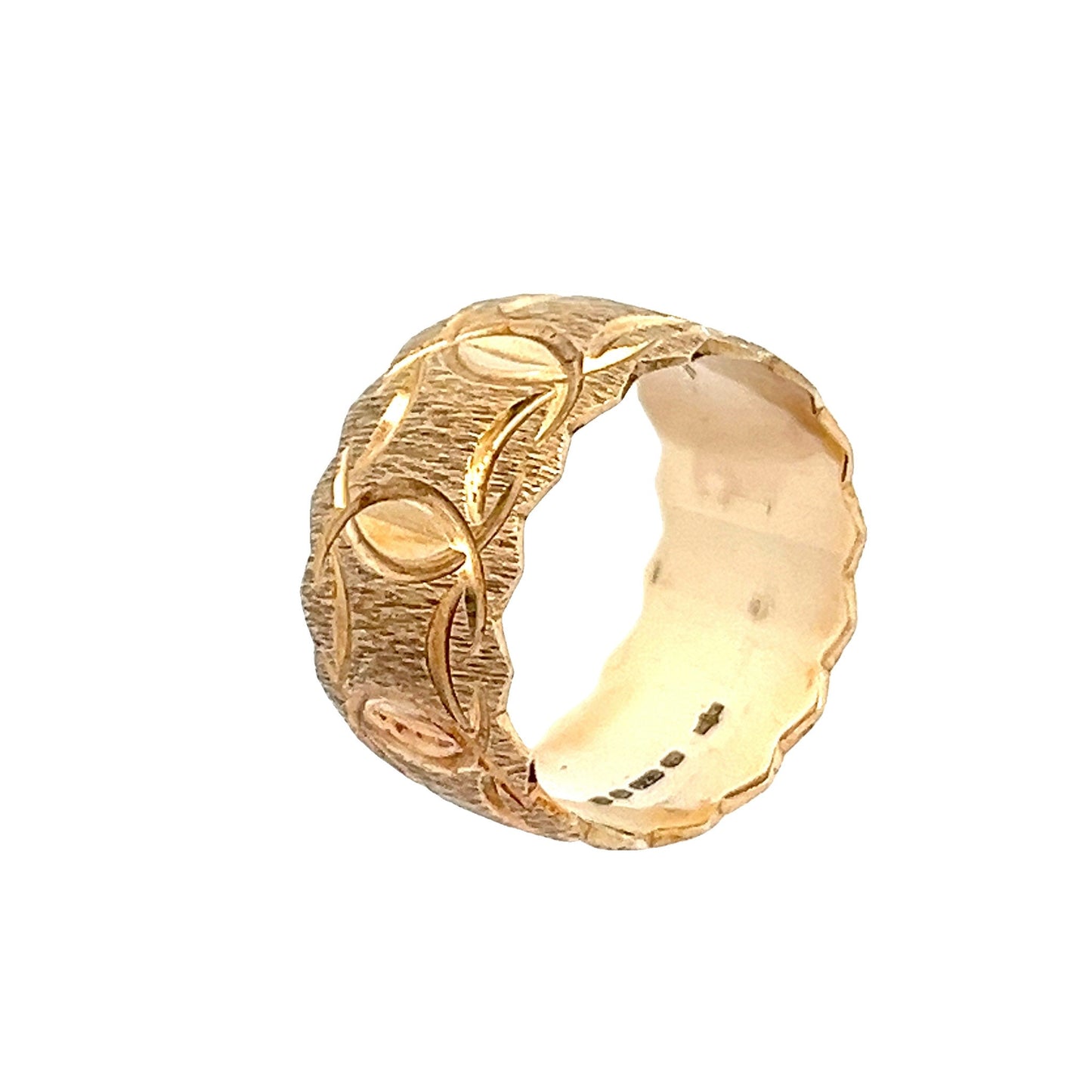 9ct yellow gold pre - owned ring 06004423 - FJewellery