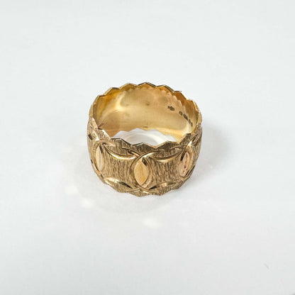 9ct yellow gold pre - owned ring 06004423 - FJewellery