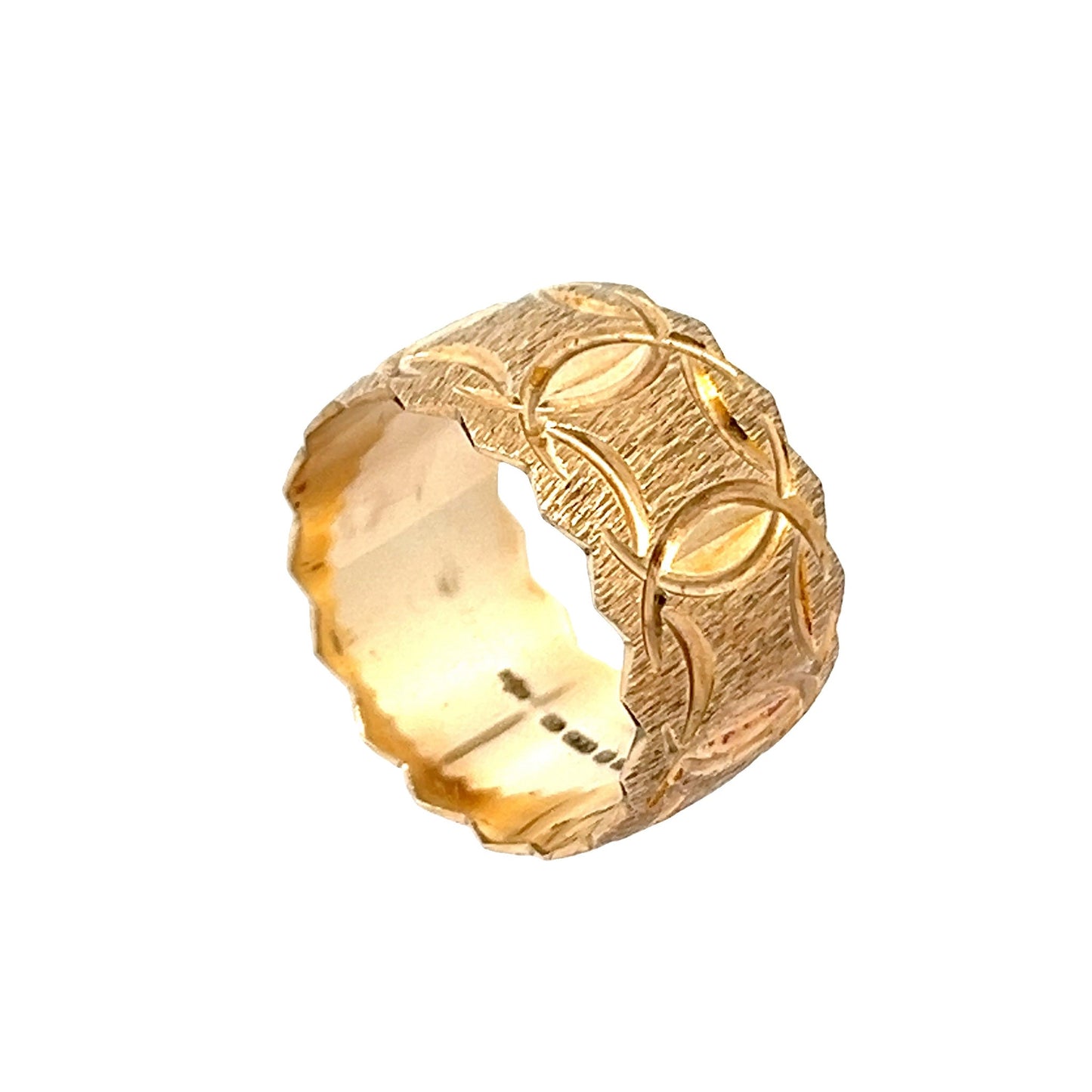 9ct yellow gold pre - owned ring 06004423 - FJewellery
