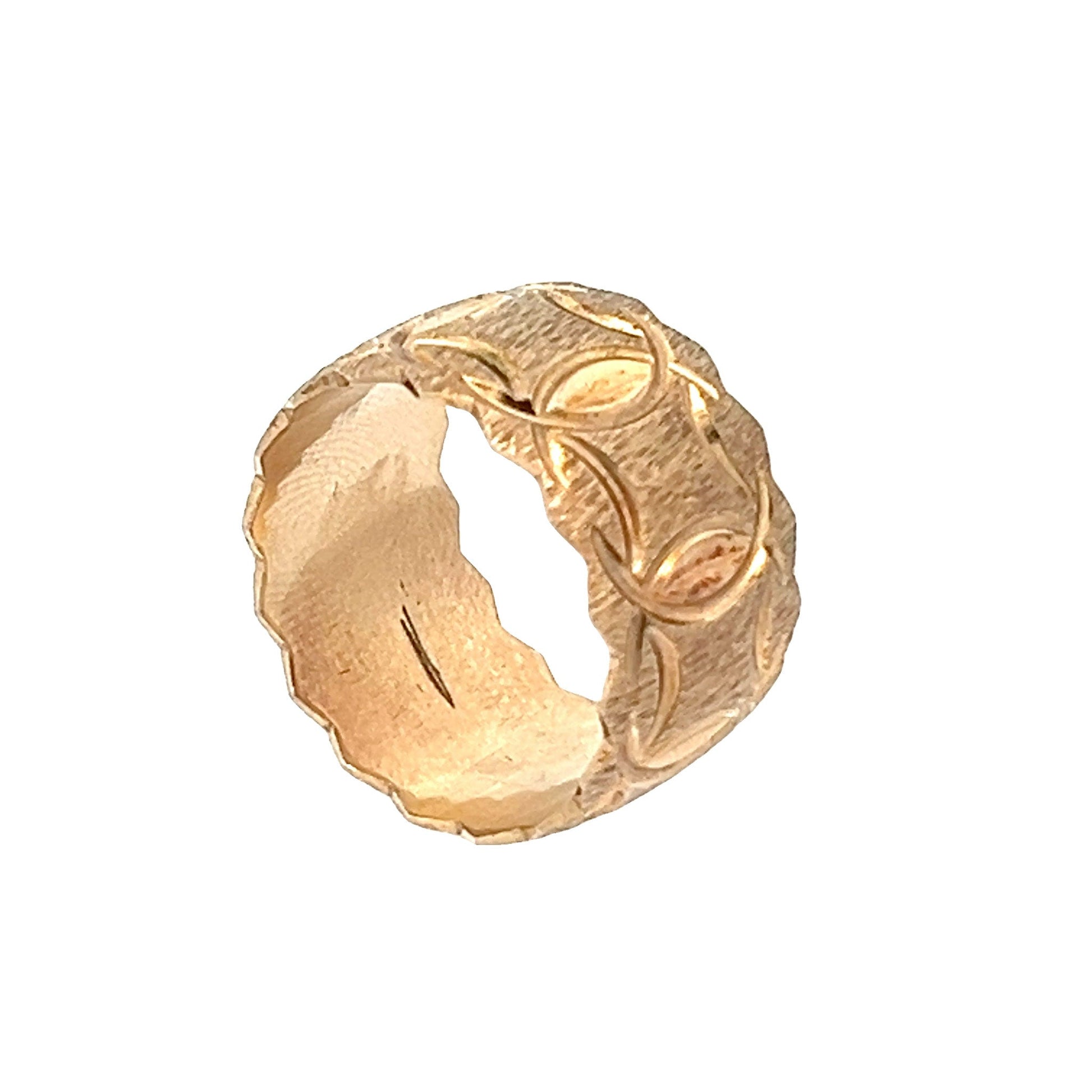 9ct yellow gold pre - owned ring 06004423 - FJewellery