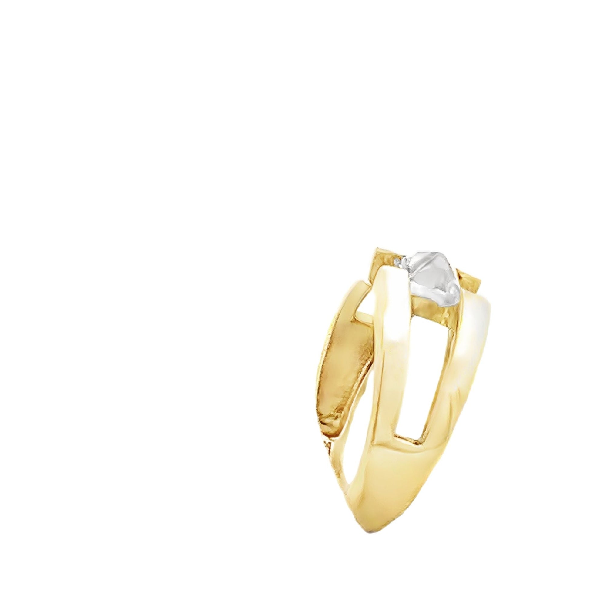 9ct yellow gold ring 06004201 - FJewellery