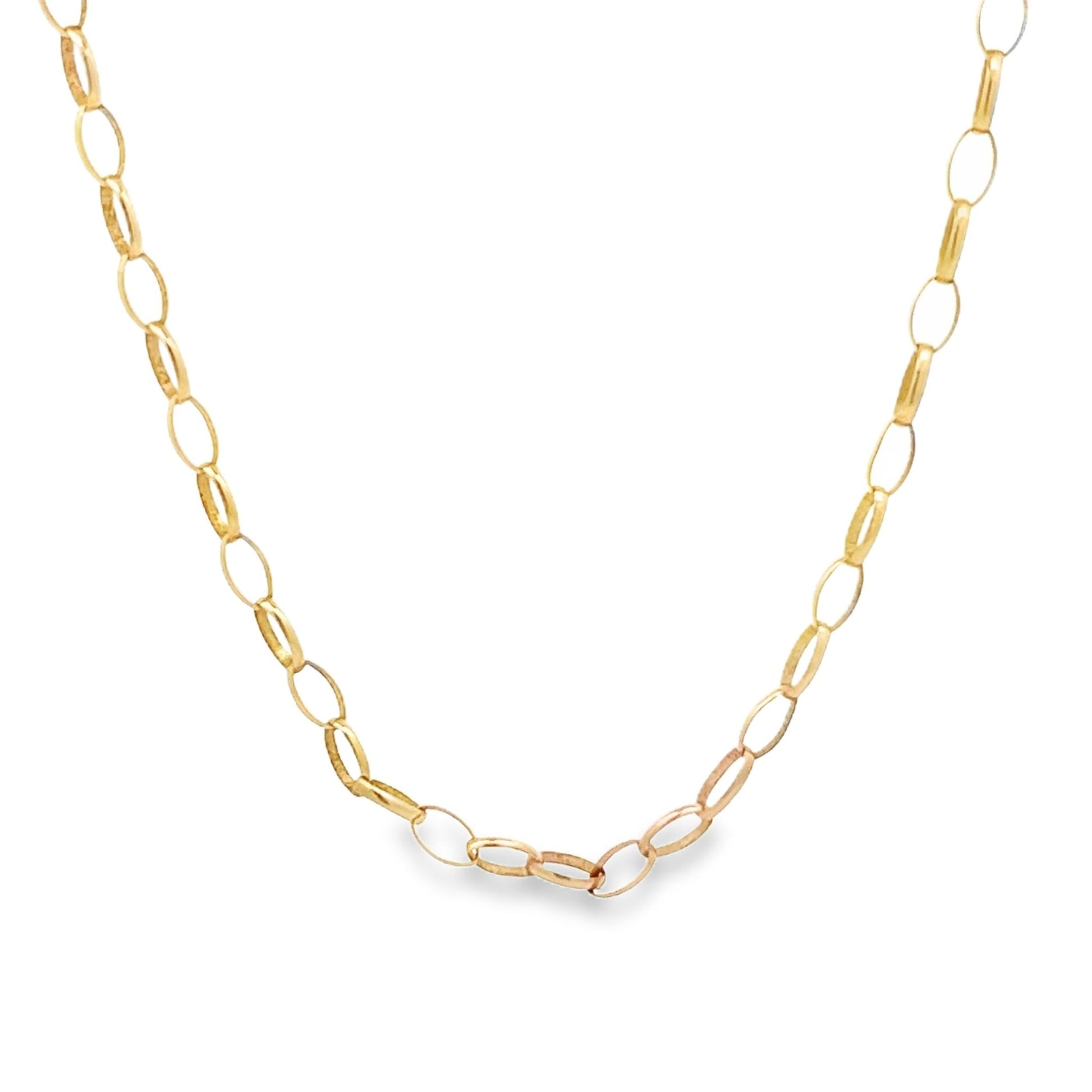 9ct yellow gold second - hand chain 12000227 - FJewellery