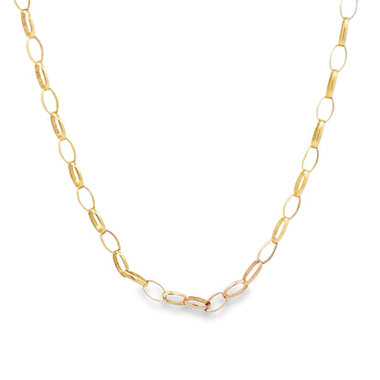 9ct yellow gold second - hand chain 12000227 - FJewellery