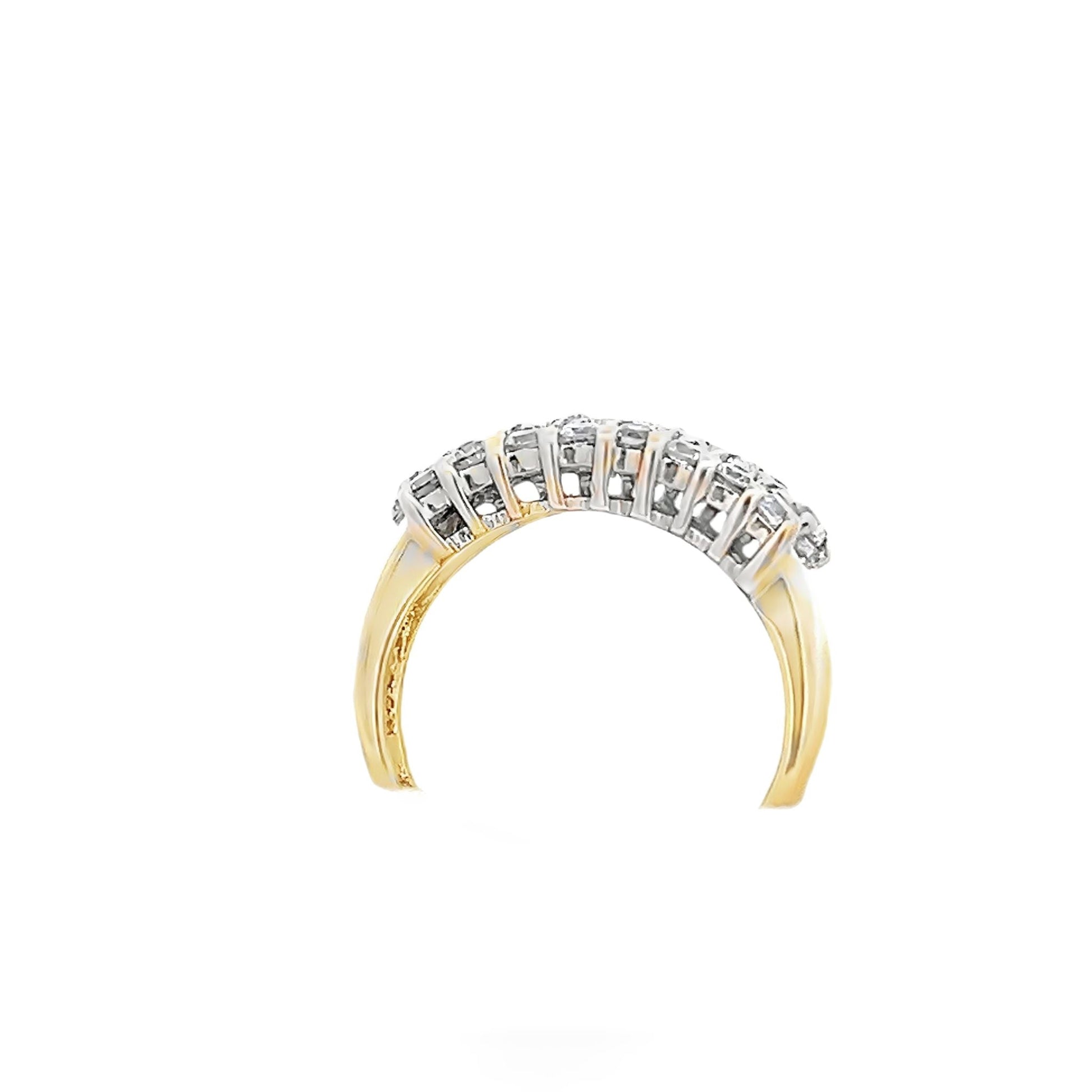 9ct yellow gold second - hand ring 08001166 - FJewellery