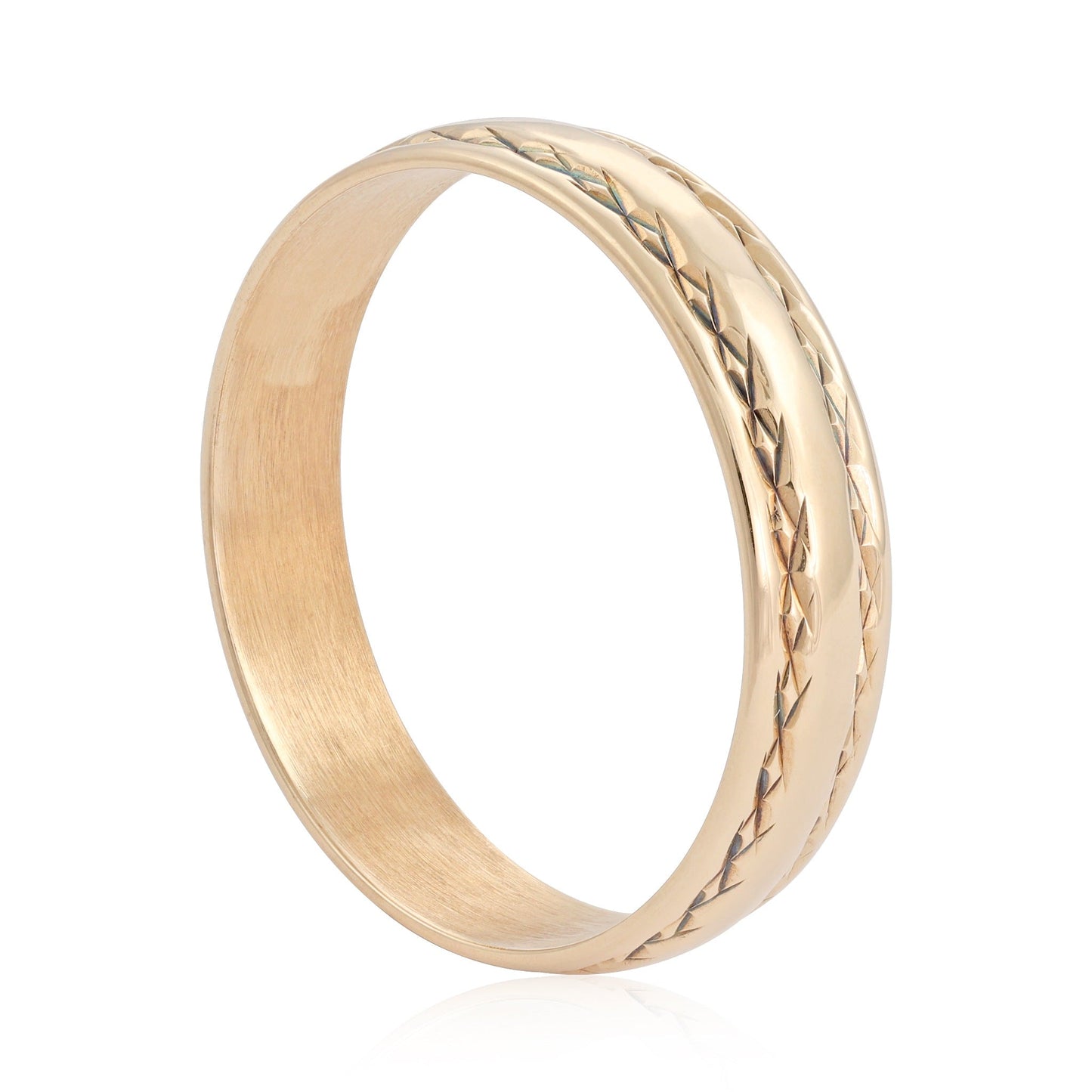 9ct yellow gold second - hand ring 09000595 - FJewellery
