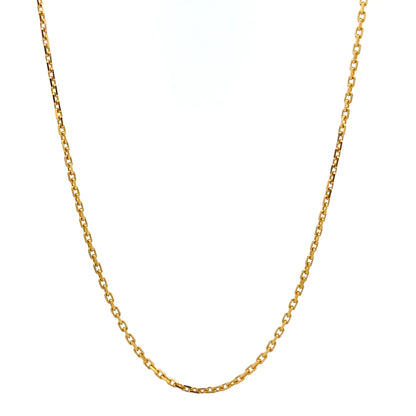 22ct Gold Oval Link Chain