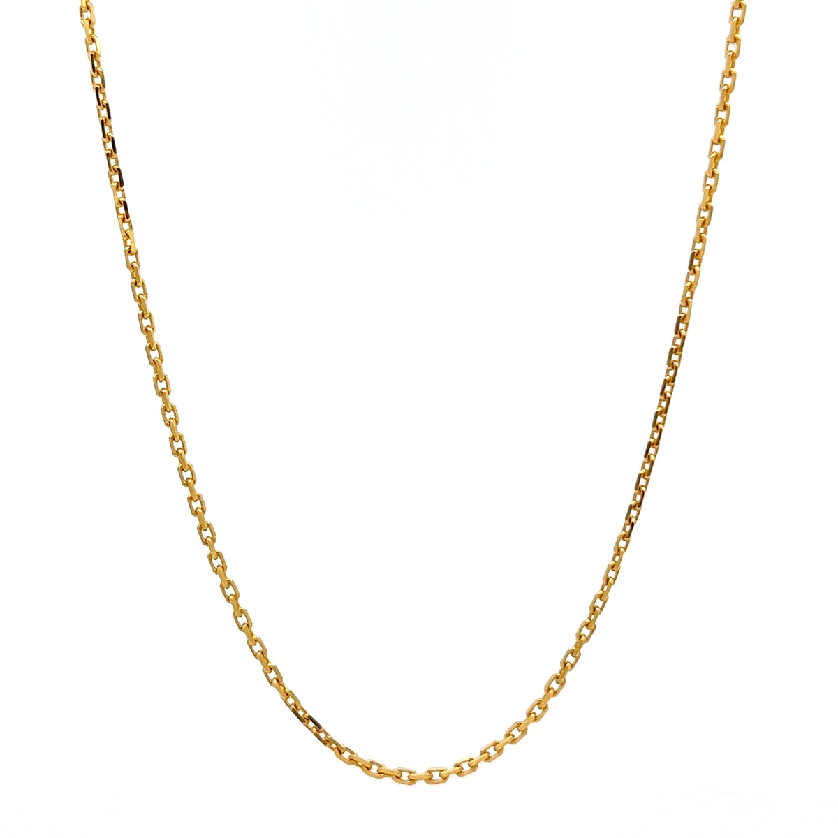 22ct Gold Oval Link Chain