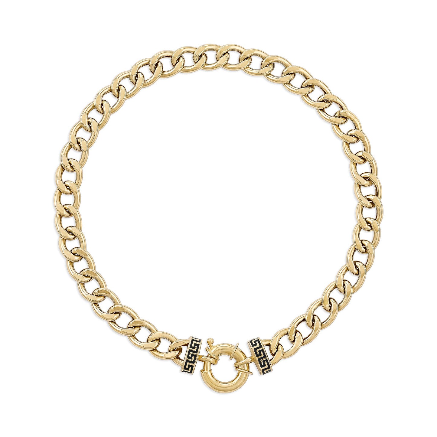 14ct Yellow Gold Curb Chain Bracelet