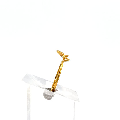 22ct Gold Butterfly Motif Ring