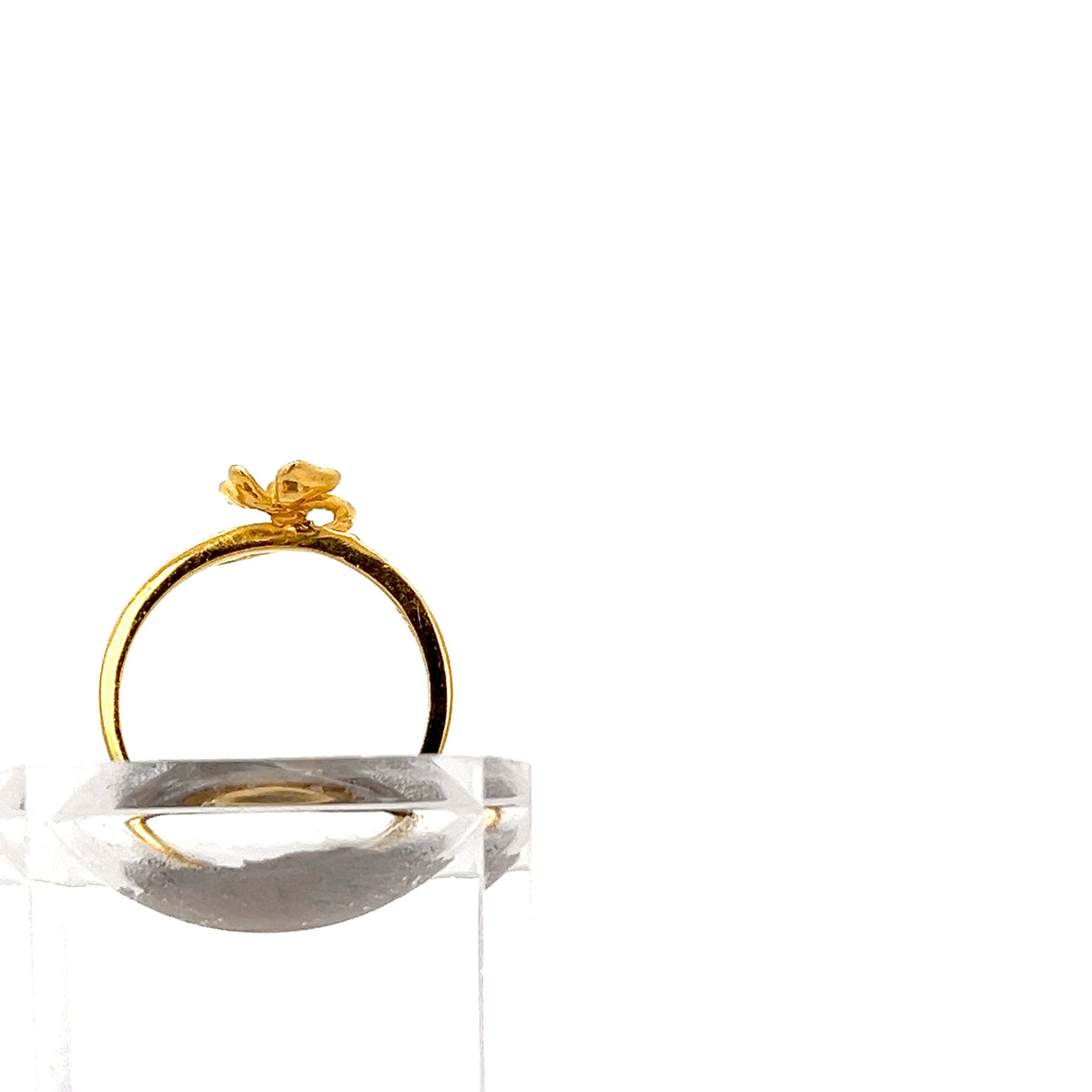 22ct Gold Butterfly Motif Ring